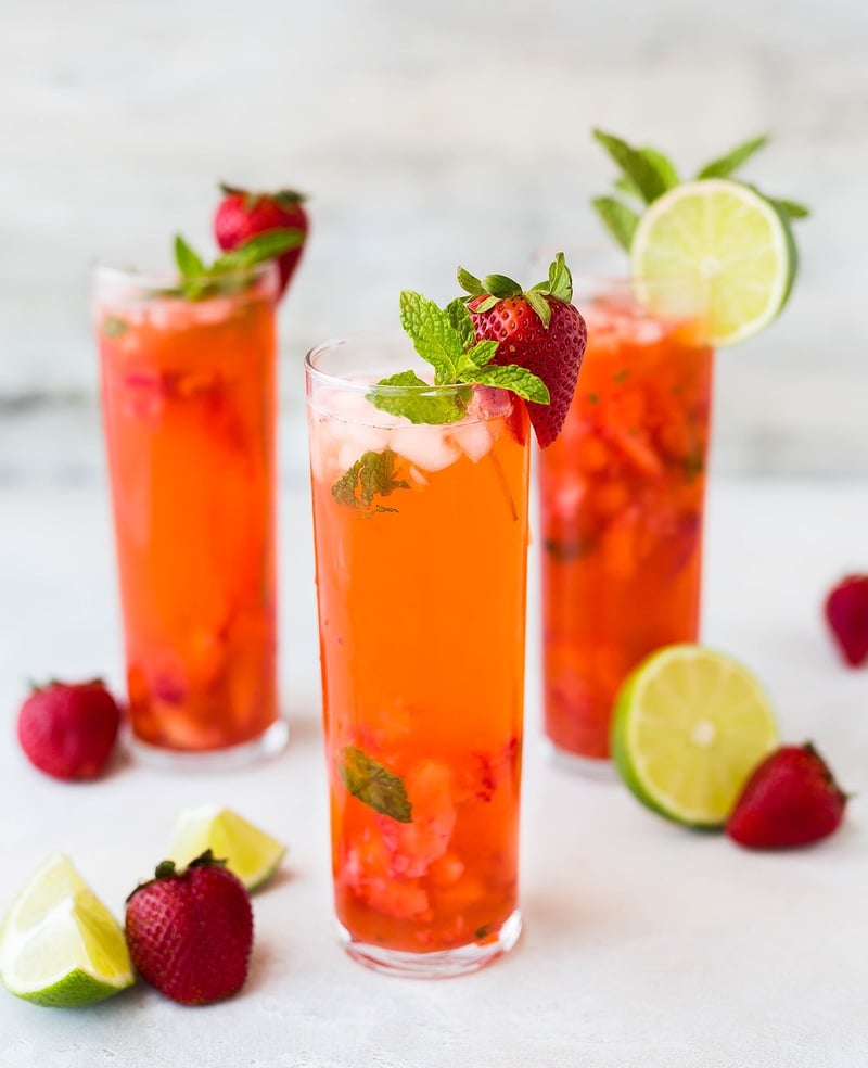 Refreshing mocktails