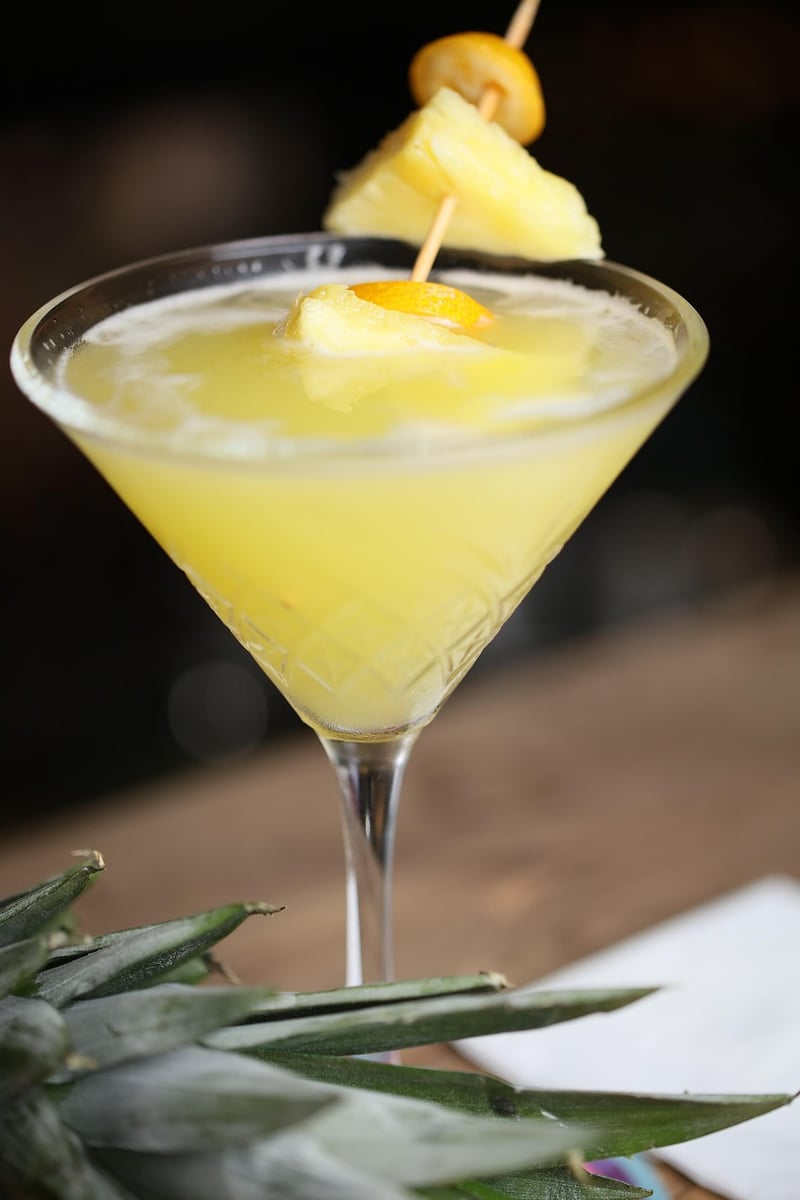 Pineapple Ginger Fizz
